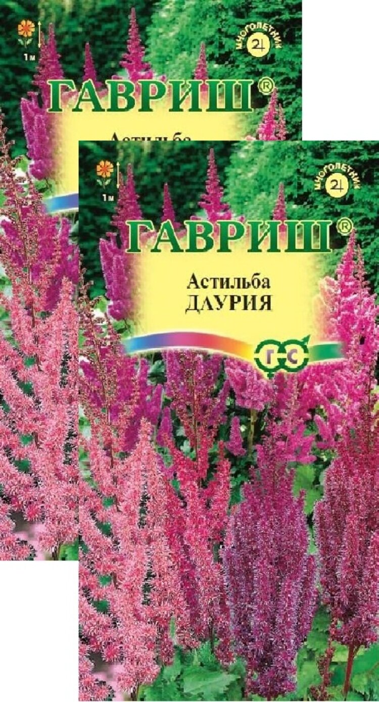 Семена Астильба китайская Даурия смесь (005 г) 2 пакета Гавриш