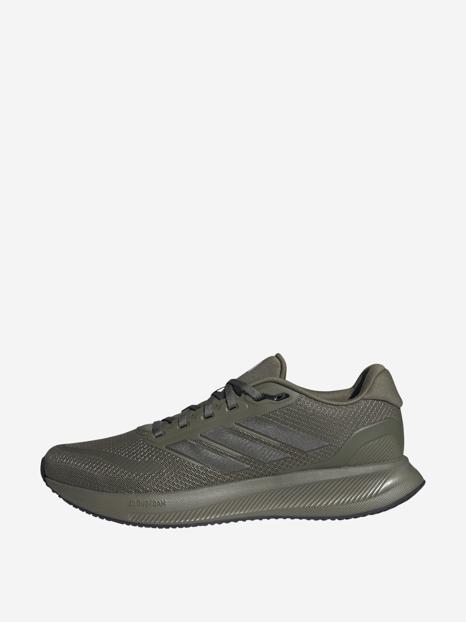 Кроссовки adidas, размер 9-, хаки/черный
