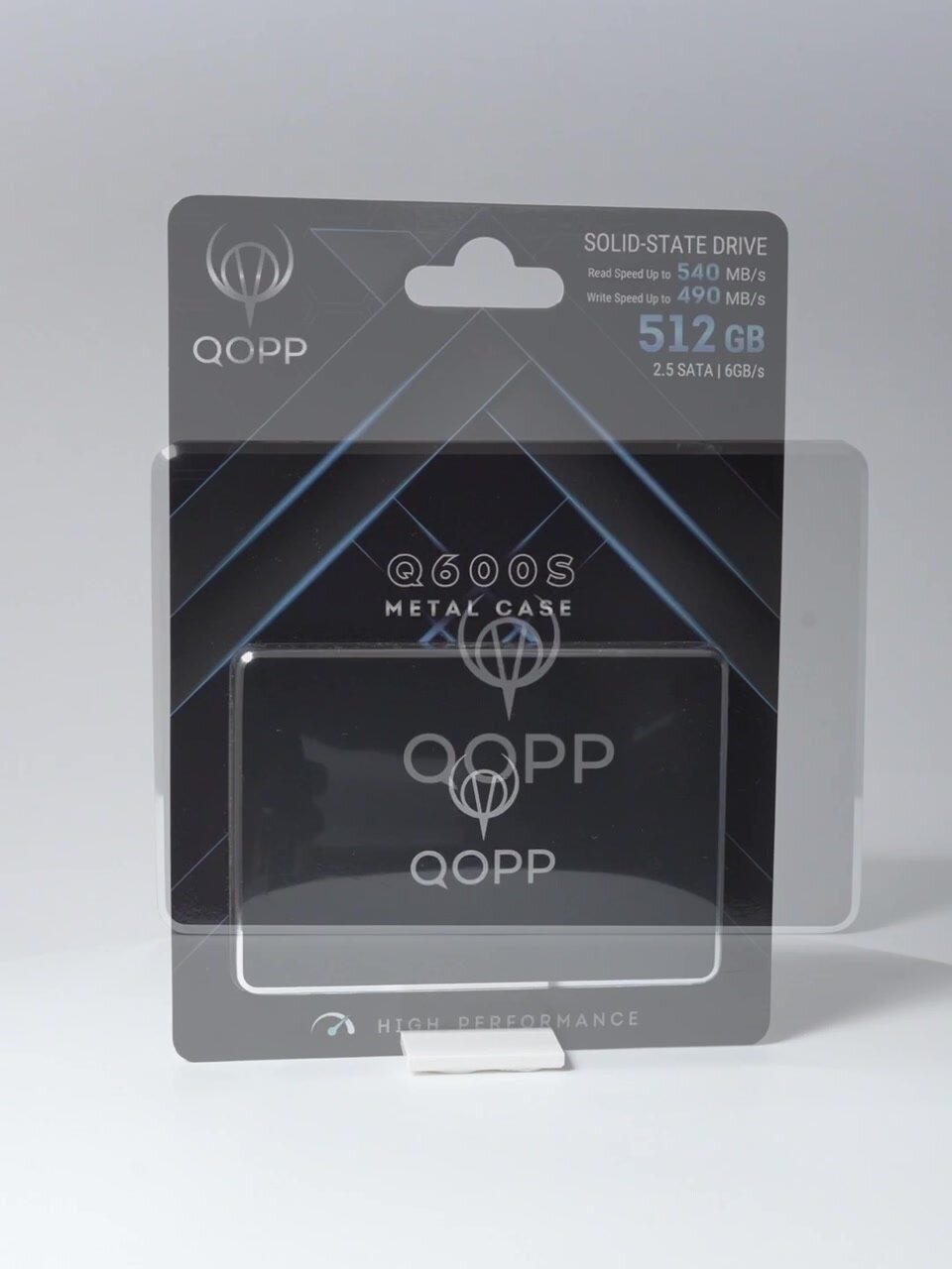 512 GB Внутренний SSD накопитель QOPP 2.5" SATA3 6.0 Гбит/с, жесткий диск для ноутбука и компьютера — фото 1