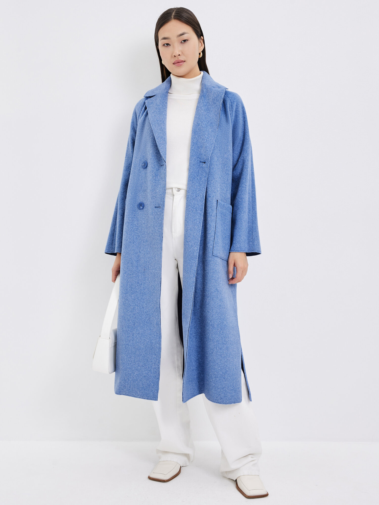 Пальто Zarina, размер XS (RU 42)/170, синий