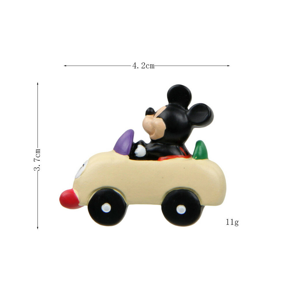 Themed mickey holiday party gifts ultraman minnie panda and shinchan car creative magnet refrigerator multicolor
