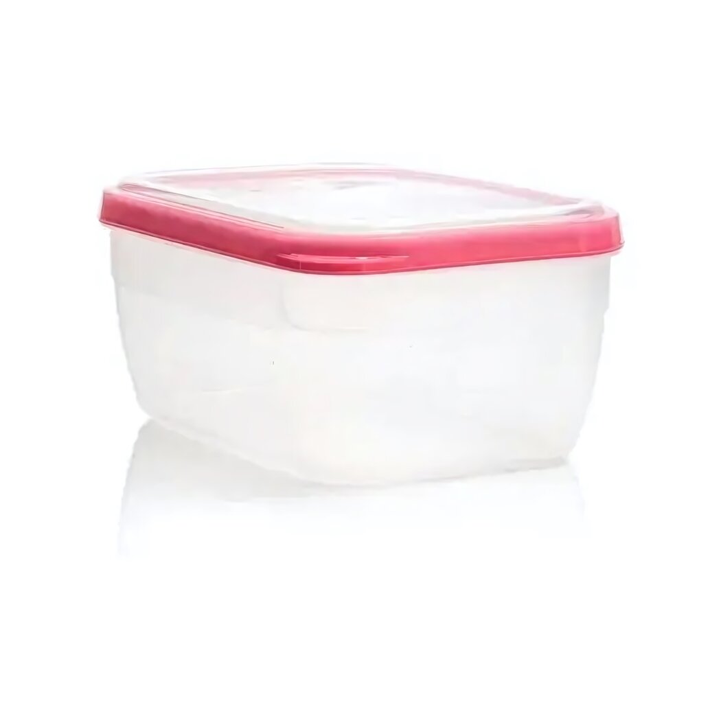 Контейнер для микроволновки «Премиум» 18л прямоугольный герметичная крышка пластик цвет в ассортименте
