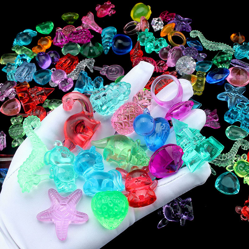 Микс акриловых кристаллов 30 шт — фото 1