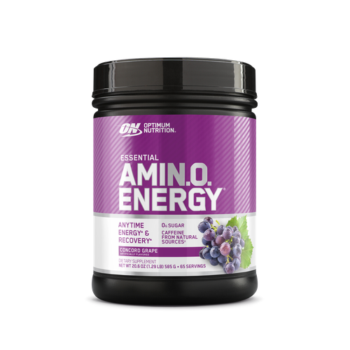Аминокислотный комплекс Optimum Nutrition Essential Amino Energy, виноград, 585 гр.