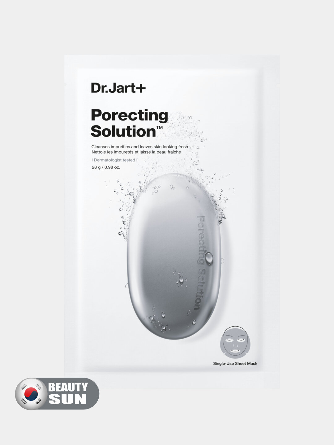 Маска для лица Dr. Jart+ Porecting solution, увлажняющая, для сухой кожи, 25г