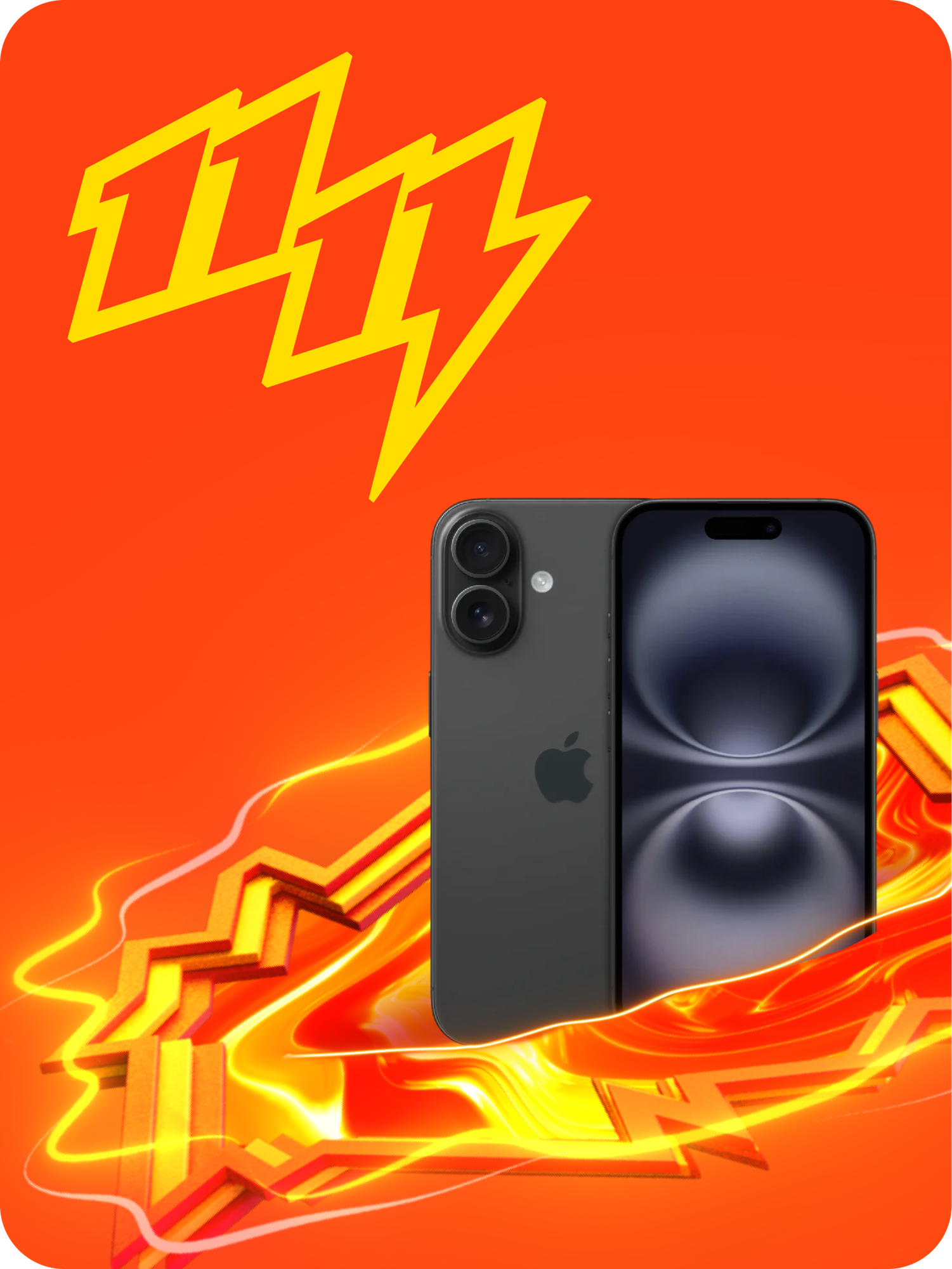 Смартфон Apple iPhone 16 128GB Black (nanoSIM и eSIM IMEI зарегистрирован) + беспроводные наушники в подарок