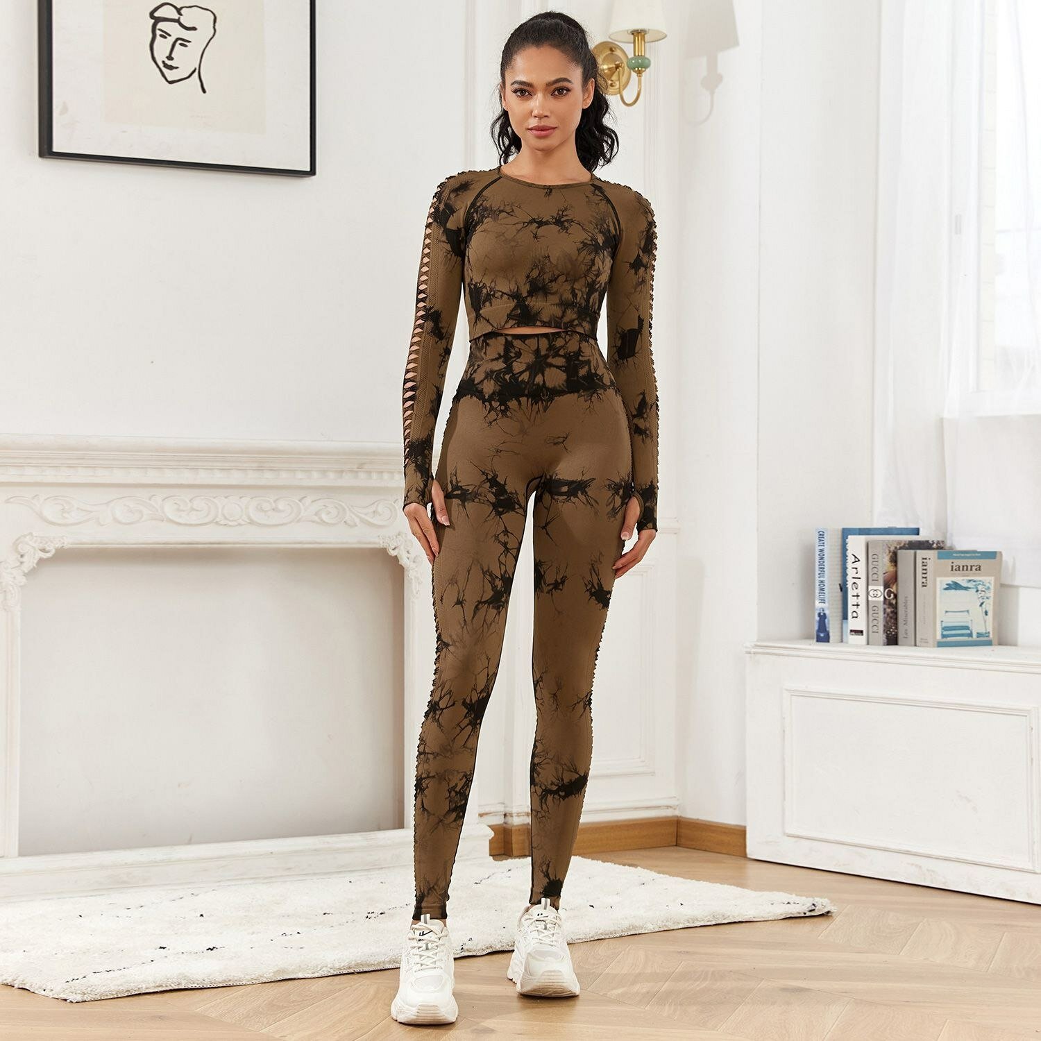 Футболка спортивная для кормящих мам 165, комплект