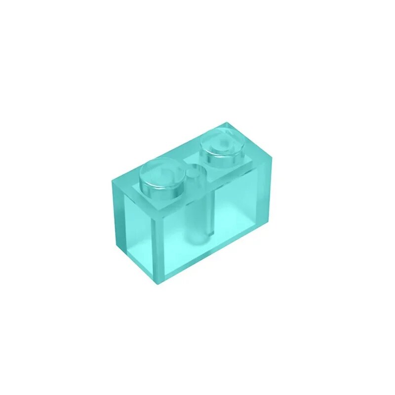 Конструктор LEGO 2x2 прозрачный светло-голубой 3004