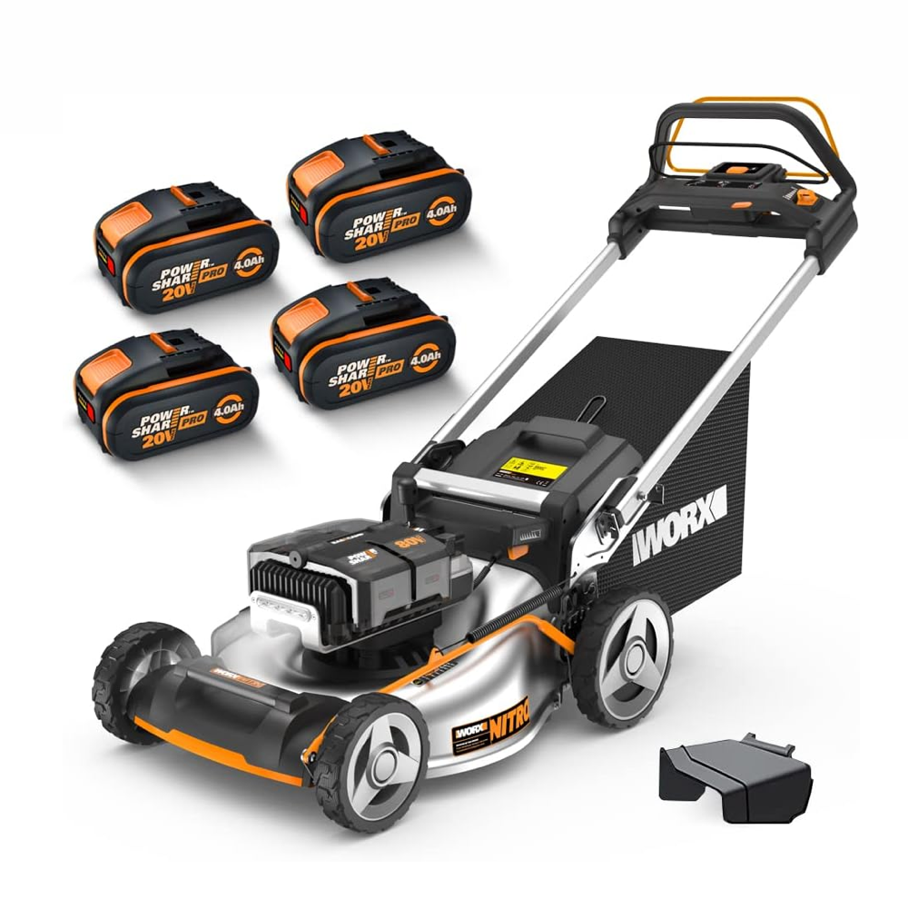 Аккумуляторная газонокосилка WORX WG761E