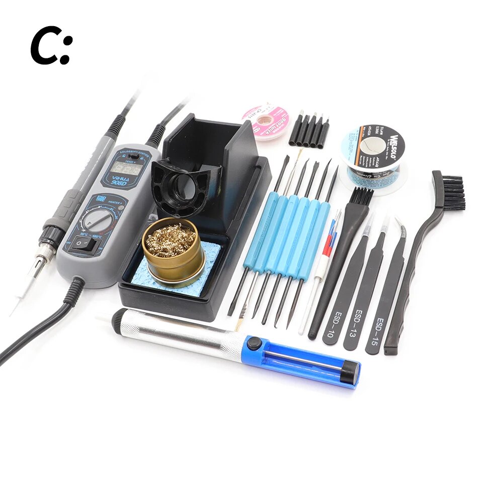 Электрический паяльник YIHUA 908D EU  C