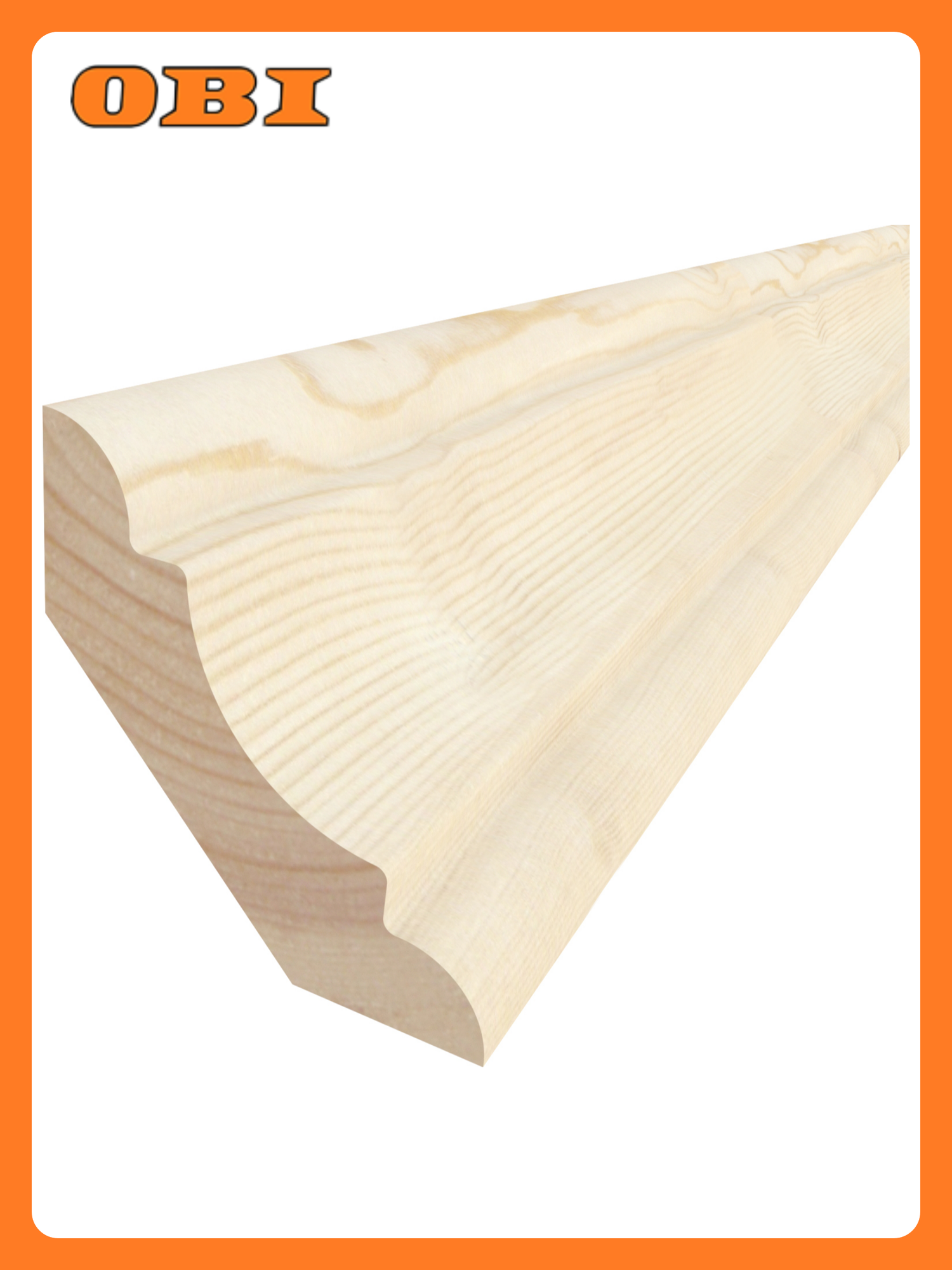 Плинтус напольный TimberStyle Классика сосна 2400x50x12 мм