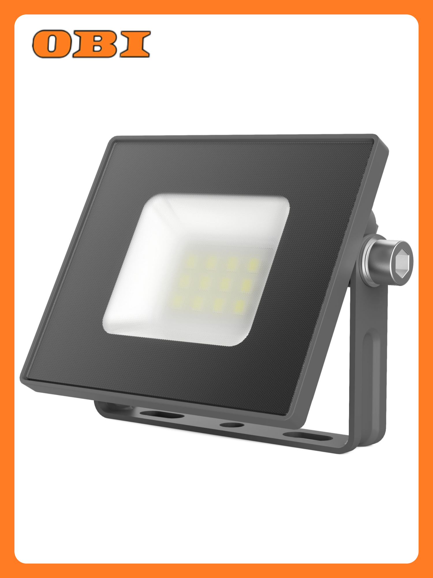 Прожектор Gauss BASIC 10W 820lm 6500K 200-240V IP65 графитовый LED