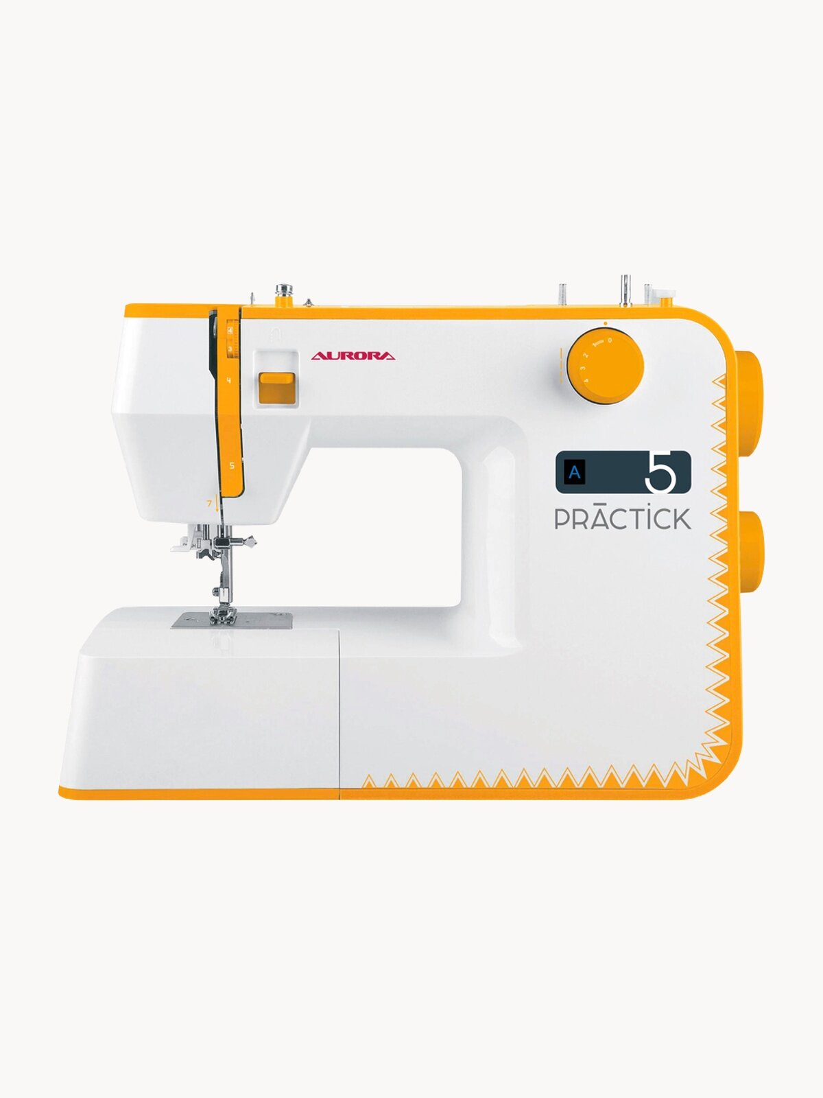 Швейная машинка AURORA PRACTICK 5 металлический челнок, металлическая станина