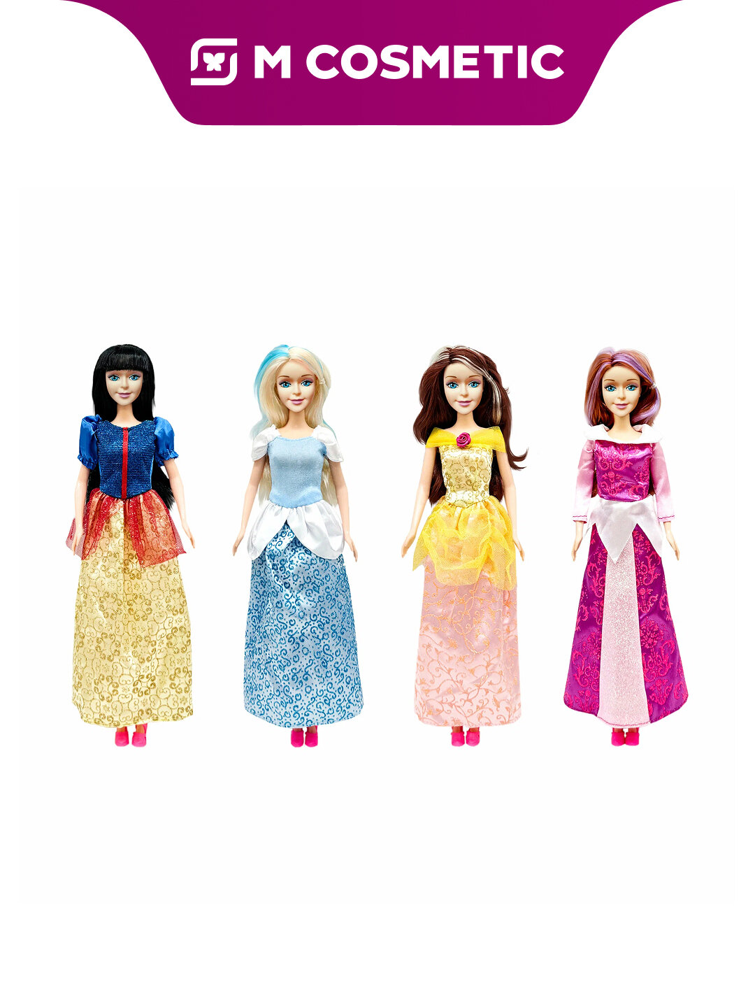 Игровая кукла-«Принцесса», ассортимент, артикул 66776 (СИ):6/24