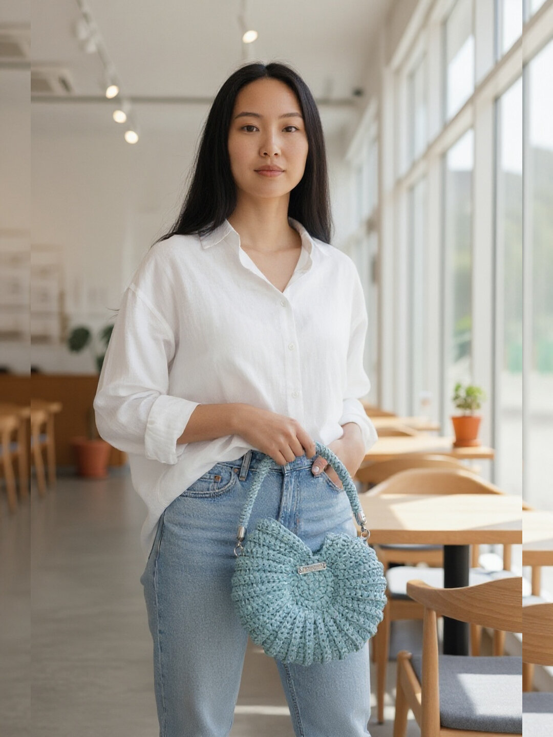 Джиббитсы для сумки , фактура вязаная, красный — фото 1