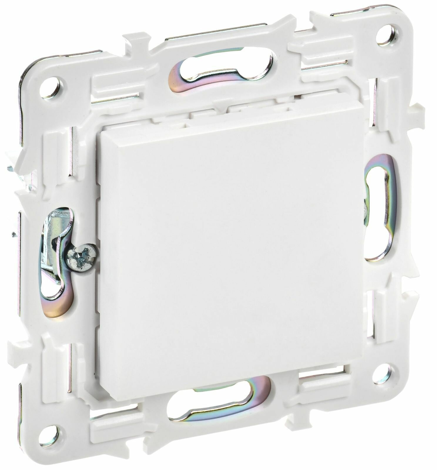 Заглушка с суппортом IEK SK-C01W арктический белый Skandy