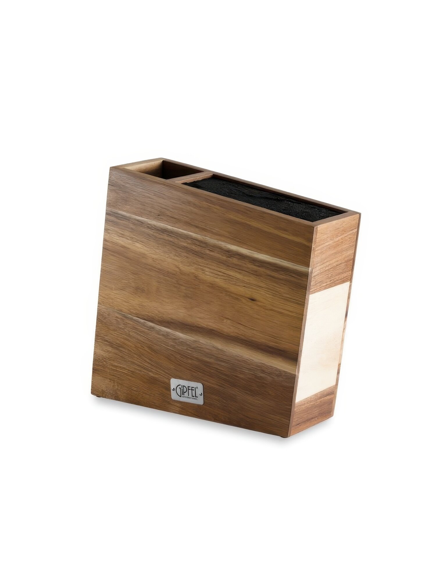Подставка для ножей Gipfel 6990 26x8.5x26.5 см натуральное дерево коричневый