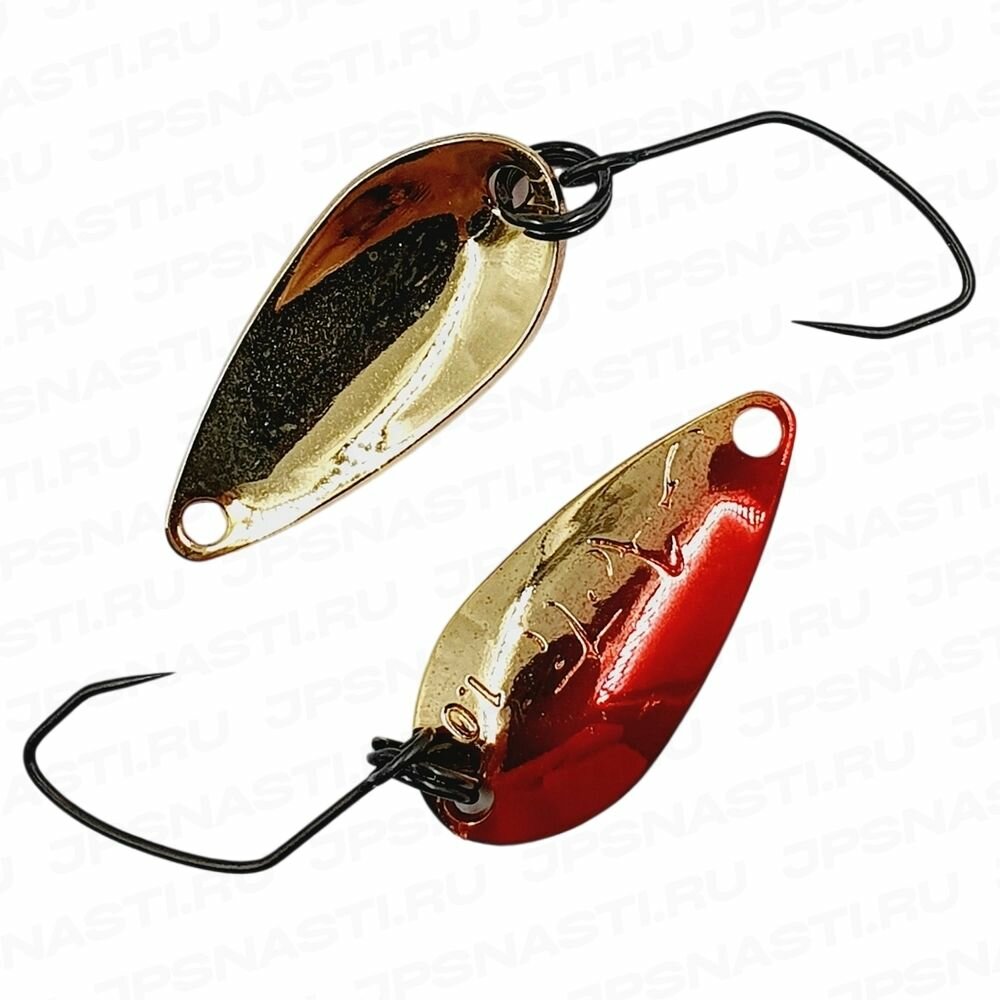 Колеблющаяся блесна для ловли форели Ivyline Acti, 1 гр, E01 / Форелевые приманки для рыбалки