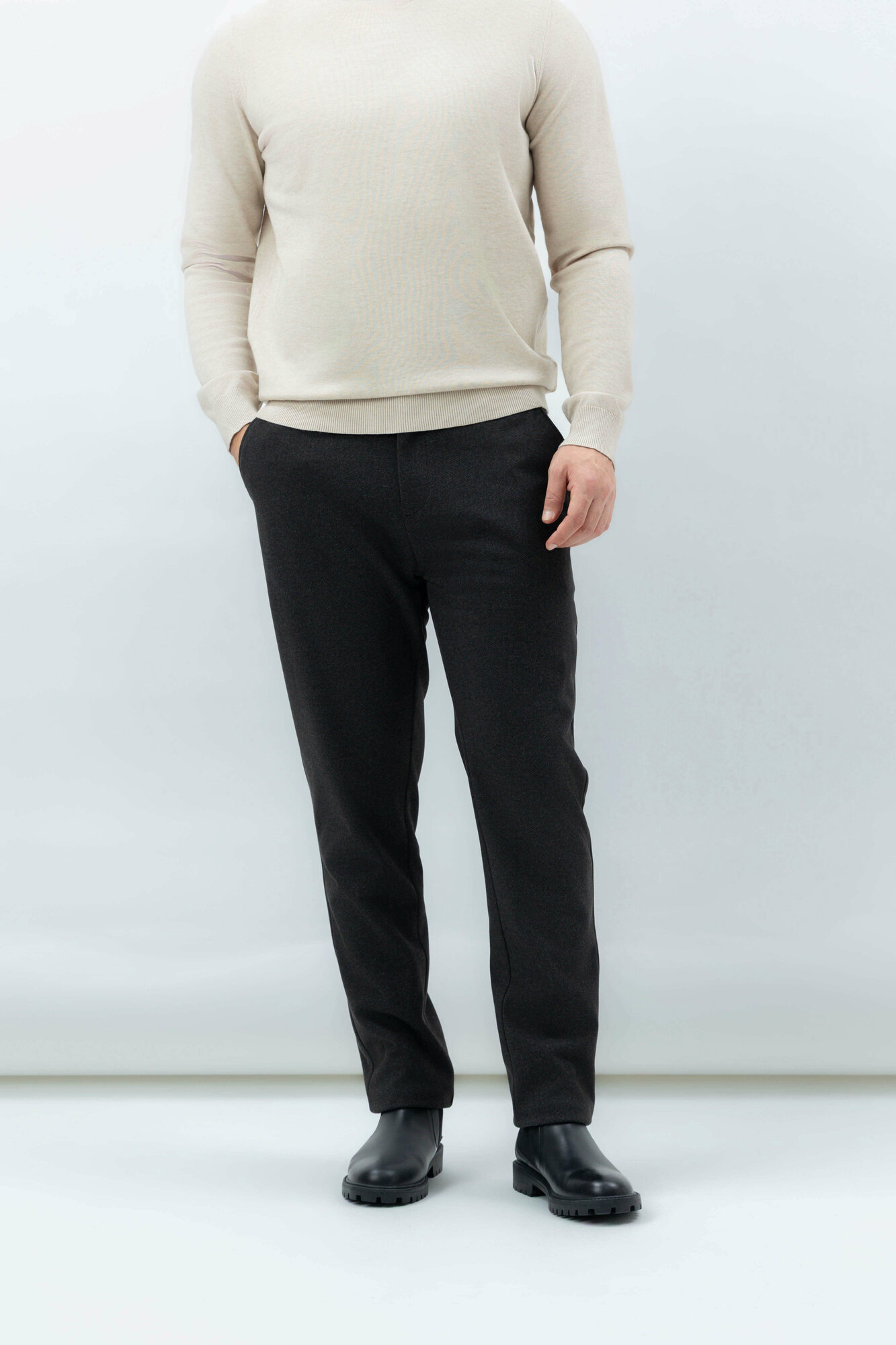 Брюки классические TERRA PRO, размер 31, dark grey