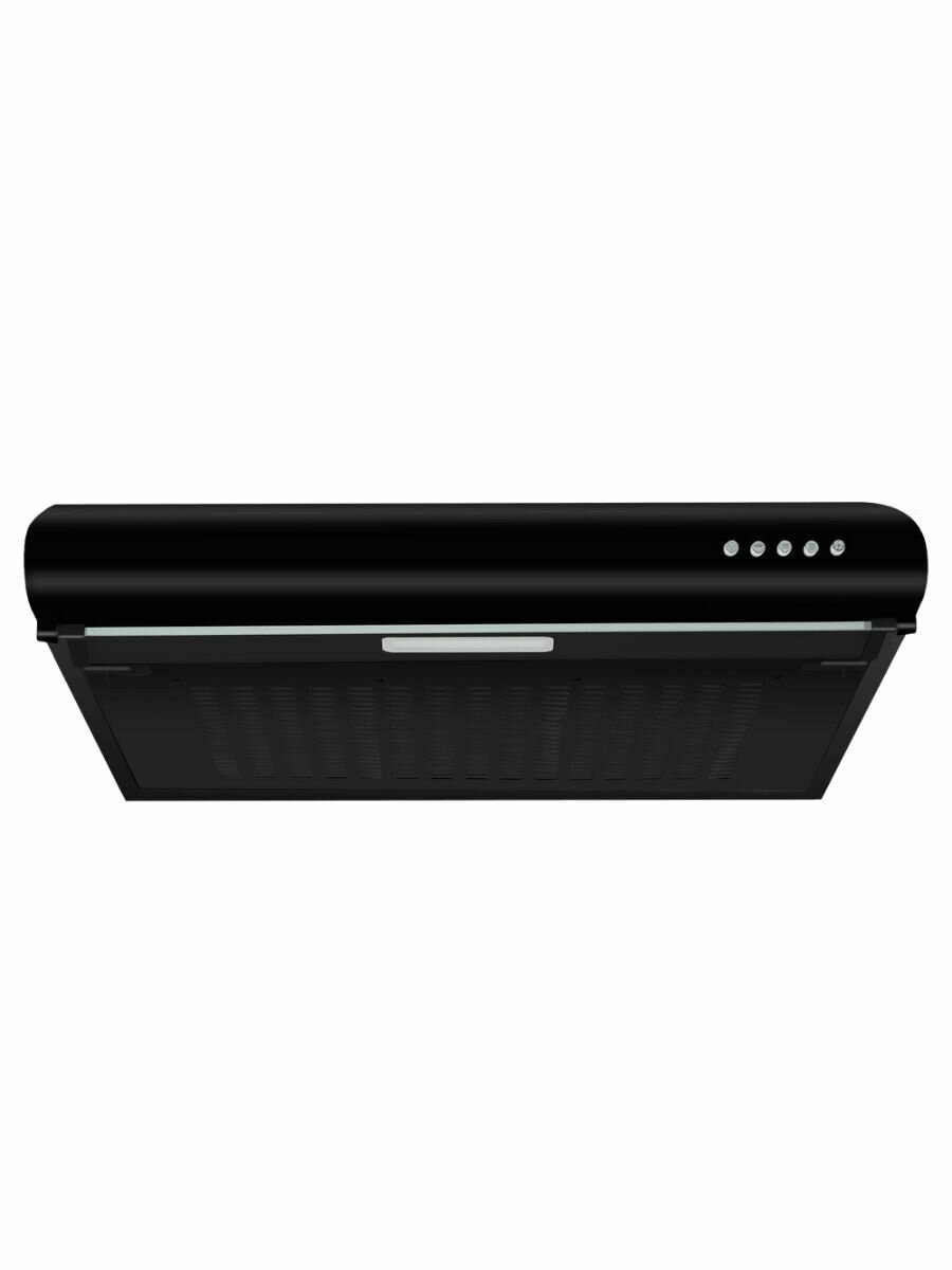 Вытяжка для кухни подвесная Maunfeld MPC 60 black Ширина 60см 3 Скорости Мощность 82 Вт