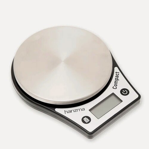 Изображение товара Электронные весы Harizma Compact h10142C, съёмная платформа, серебристый, 3 кг