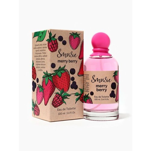 Туалетная вода женская Smusie Merry Berry, 100 мл
