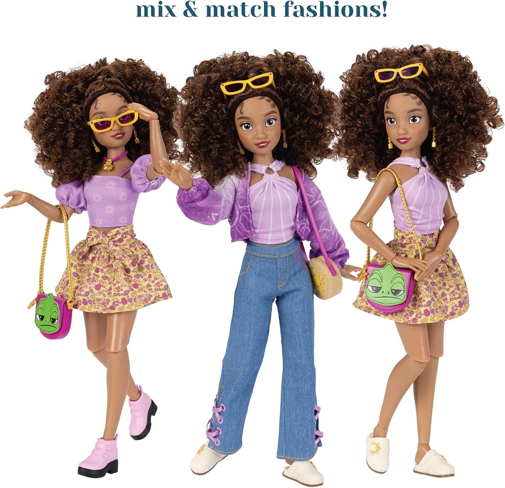 Кукла Disney ILY 4EVER "Рапунцель", с подвижными суставами, в джинсах и свитере — фото 1