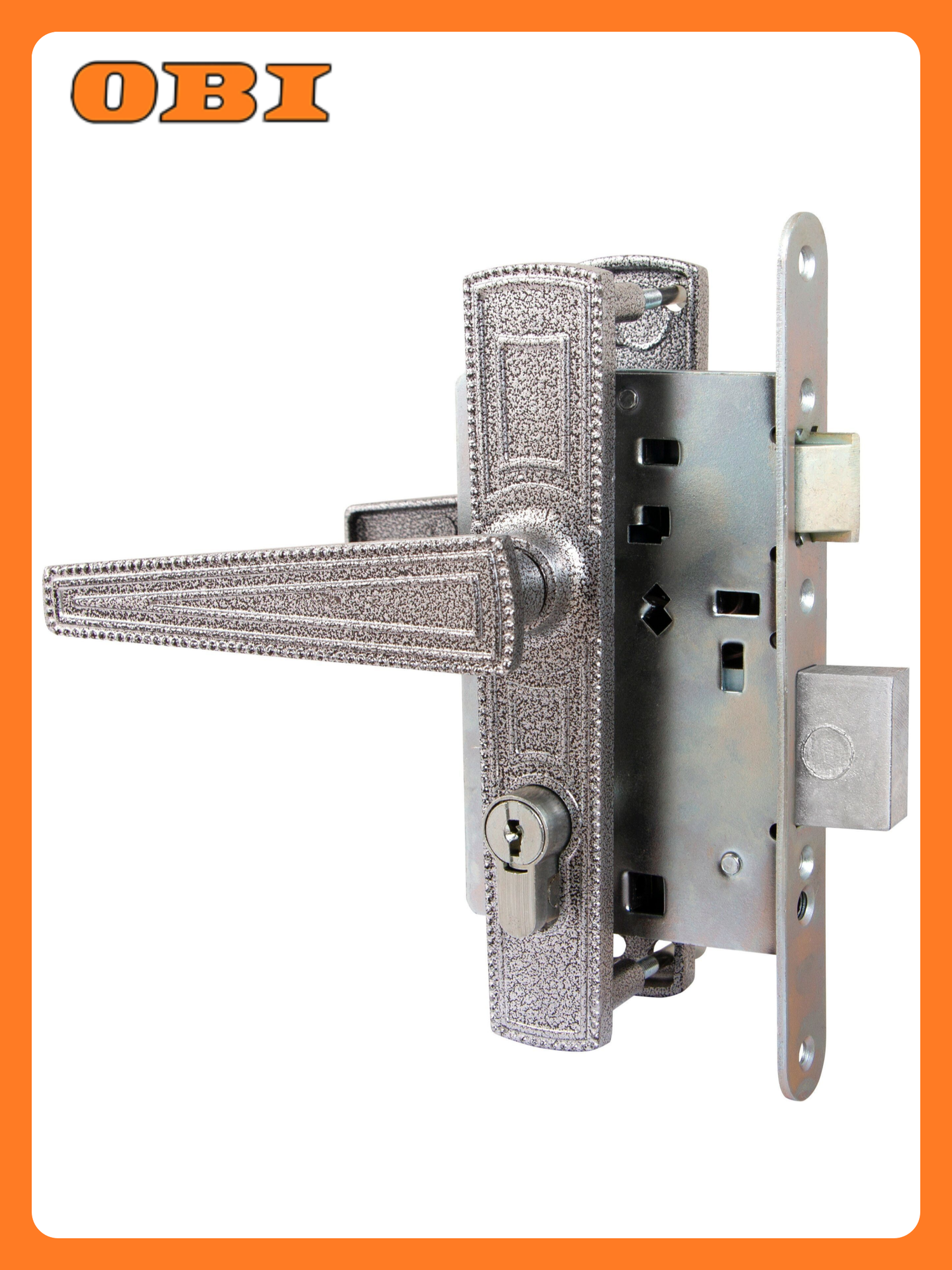 Замок Зенит Зенит-ЗВ4-3.01 цилиндровый серебристый 4 ключа