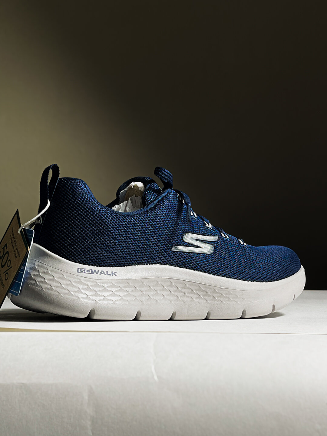 Кроссовки SKECHERS, полнота B, размер 42,5 EU, navy — фото 1