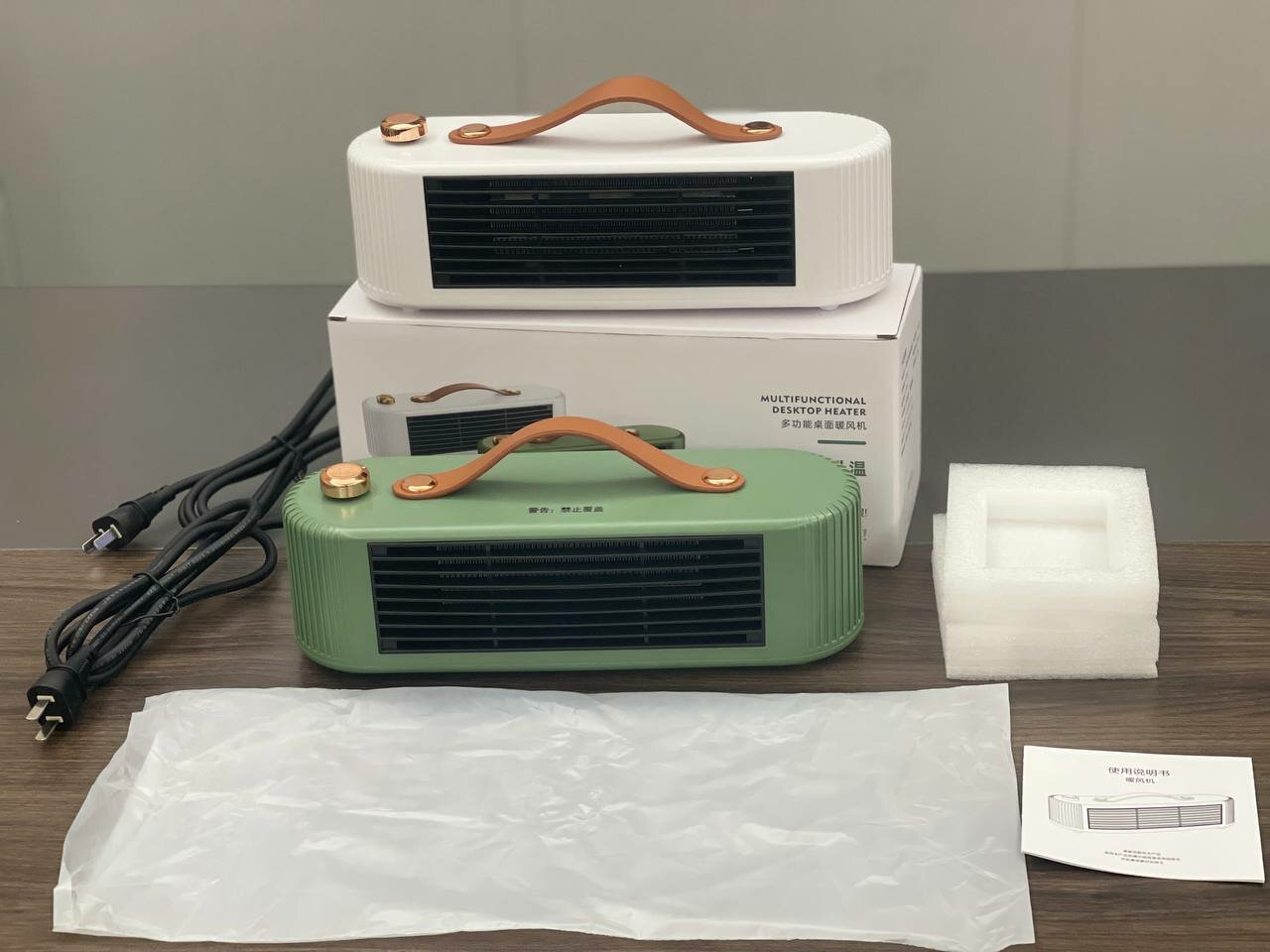 Настольный мини-обогреватель с вентилятором, портативный, USB, для дома и офиса