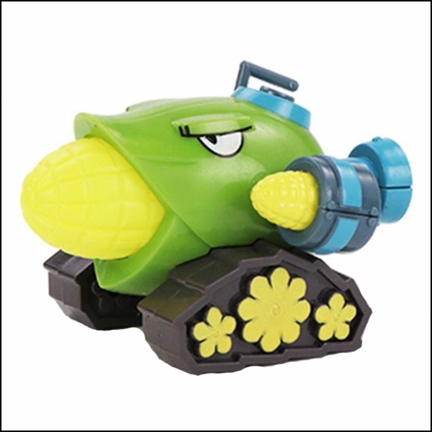 Кукурузомет Plants vs Zombies с управлением со смартфона, игрушка-оружие для фанатов игры, разноцветный пластиковый аксе