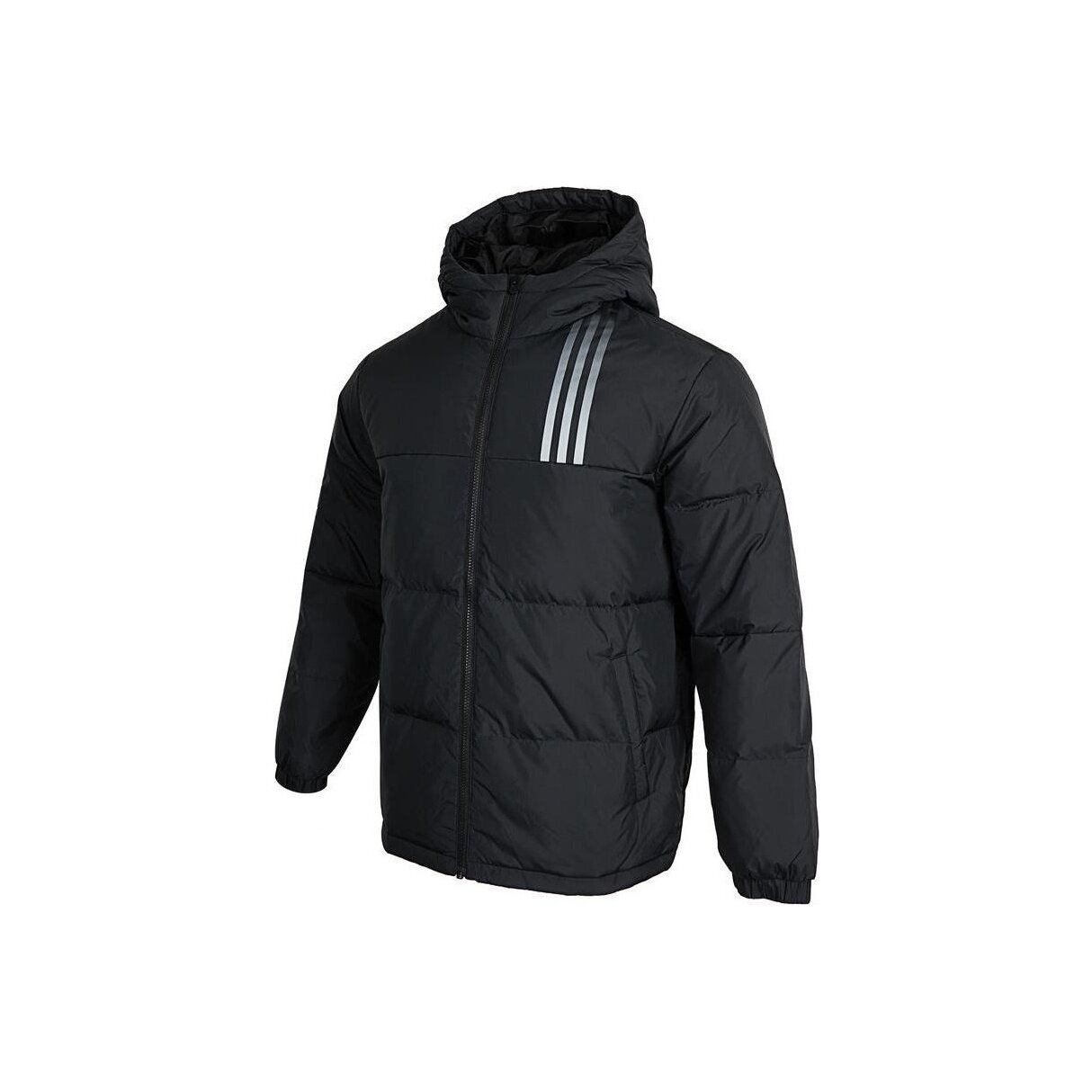 Пуховик adidas, размер М, черный — фото 1