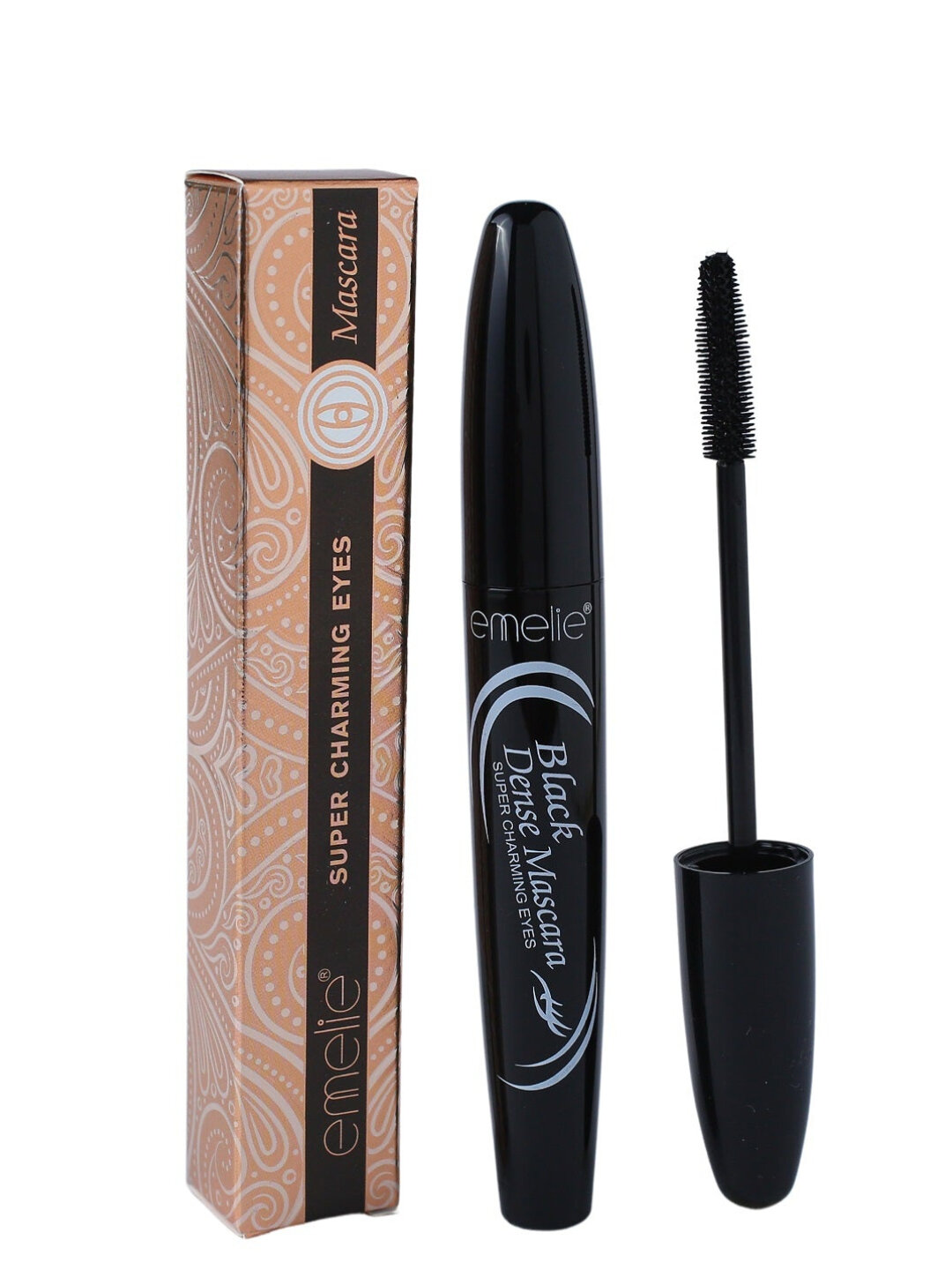 Тушь для ресниц Emelie, водостойкая, для девочек и взрослых, эффект удлинения