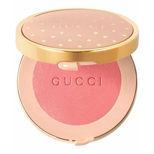 фото Универсальные компактные румяна для щек и глаз gucci blush de beaute cheeks & eyes powder - 03 radiant pink, 5.5 г