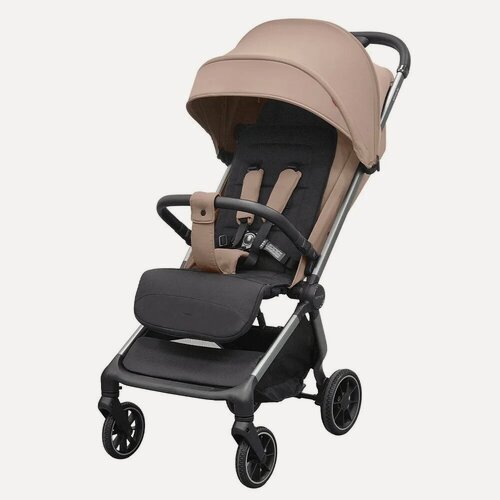 Изображение товара Прогулочная коляска Carrello Atom M CRL-5527 цвет: Snow Beige (серебристая рама)