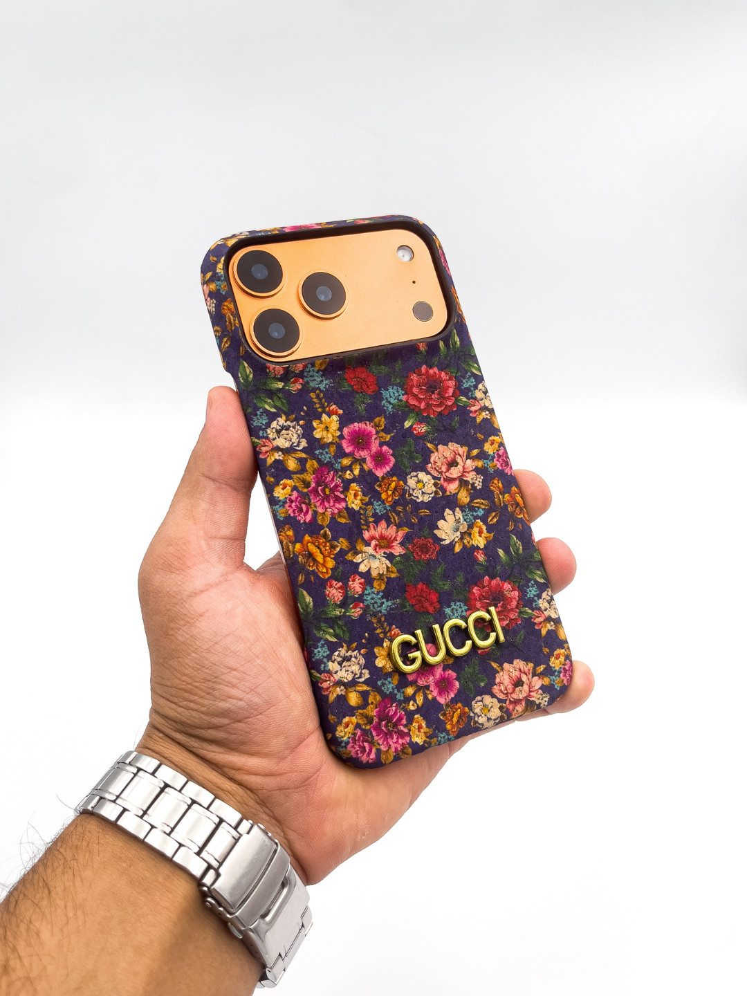Чехол "GUCCI" для iPhone 17 Pro Max , необычный дизайн, уникальный внешний вид