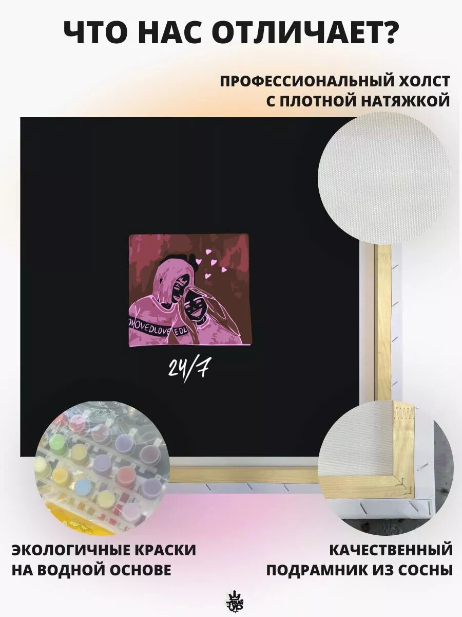 FACE картина по номерам на холсте — фото 1