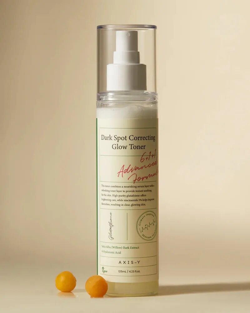 AXIS-Y Осветляющий тонер для лица 125 мл Dark spot correcting glow toner