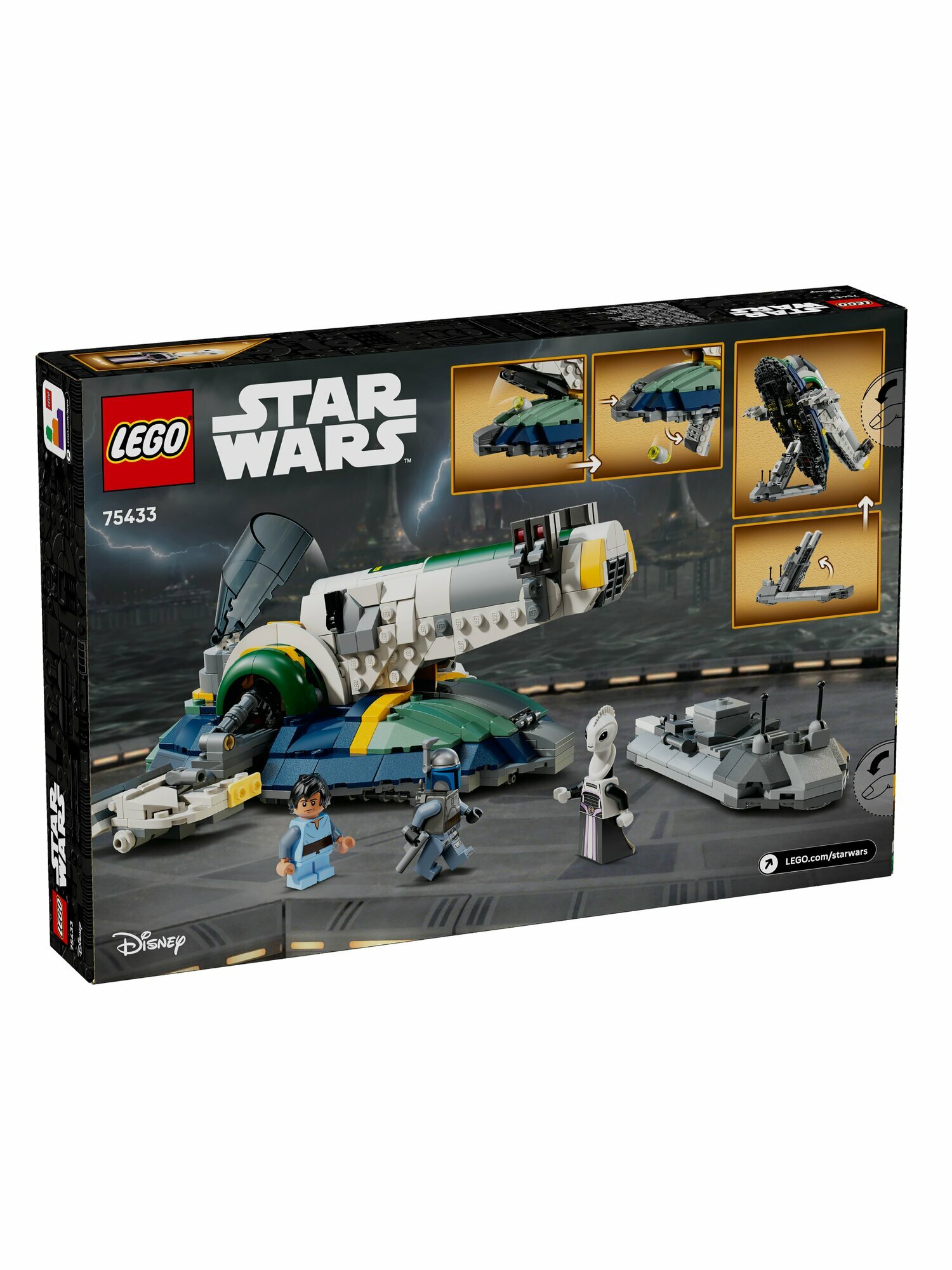 Конструктор LEGO Star Wars™ 75433 Корабль Джанго Фетта, 707 дет. — фото 1