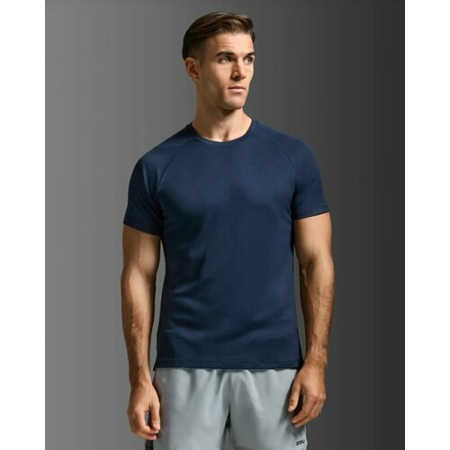 фото Футболка спортивная 2xu, размер xxl, синий