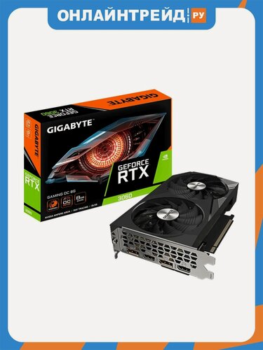 Изображение товара Видеокарта Gigabyte GeForce RTX 3060 GAMING OC 2.0 8G