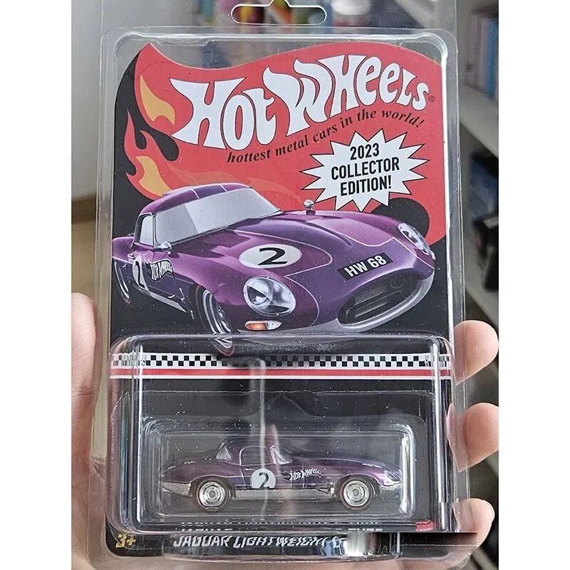 Машинка Hot Wheels model Car Red Line Club JAGUAR LIGHTWEIGHT E-TYPE