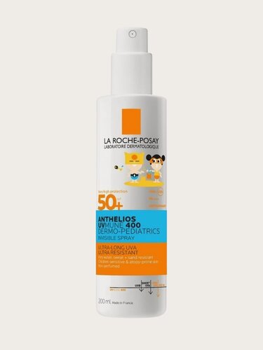 Изображение товара Детский солнцезащитный спрей LA Roche-posay Anthelios SPF50+, 200мл