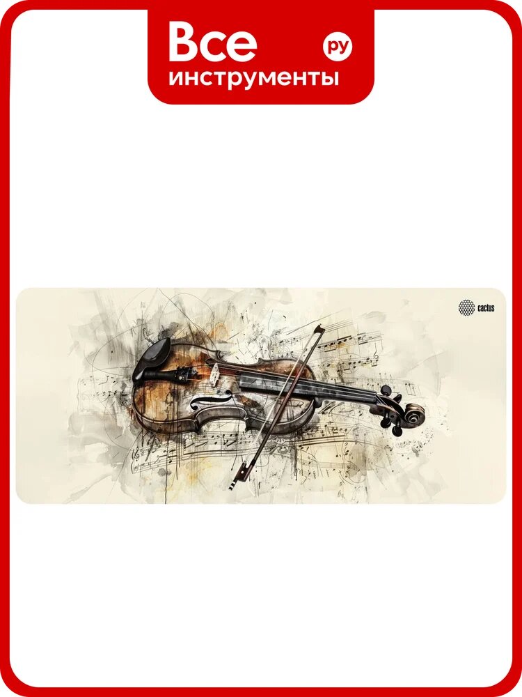 Коврик для мыши CACTUS Musical 900x400x4мм (CS-MP-COR02XXL) 2077140