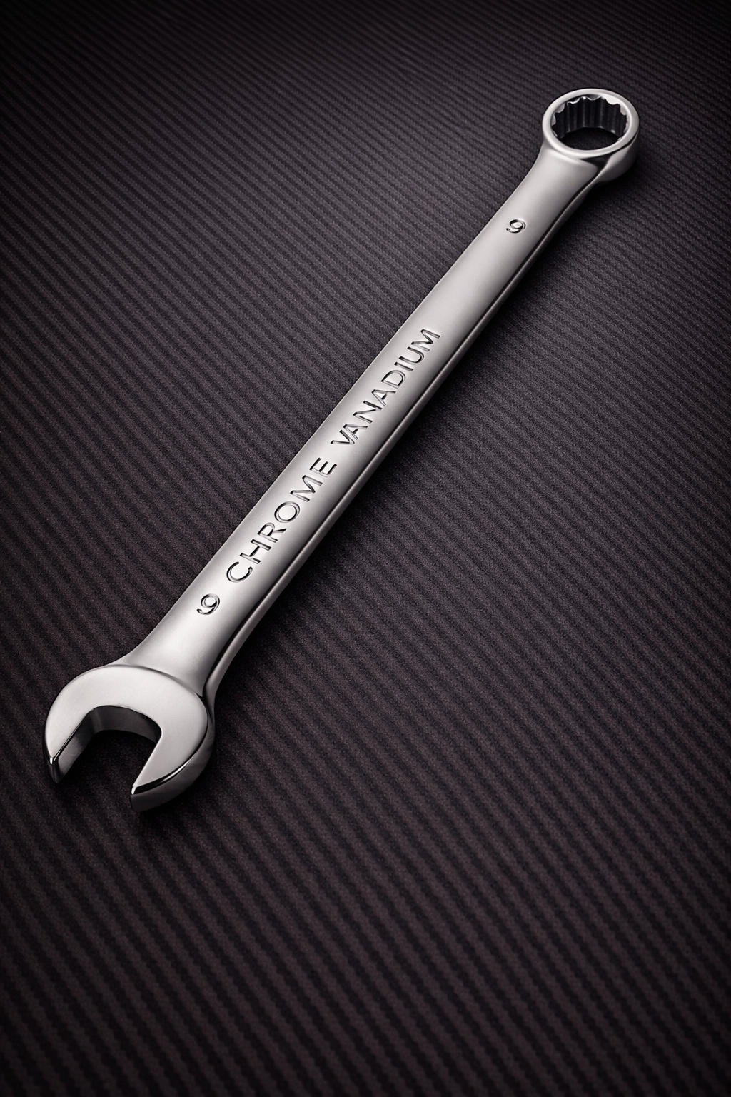Гаечный ключ комбинированный 9 мм из хром-ванадиевой стали, повышенная прочность