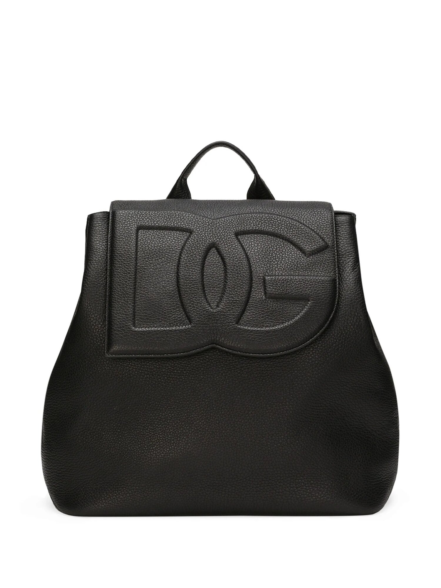 Рюкзак из кожи с логотипом Dolce & Gabbana