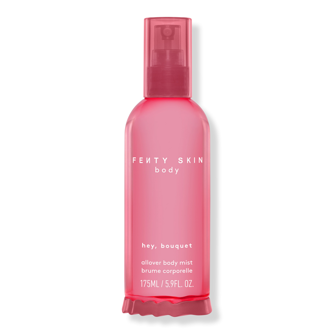 Fenty Skin Body Allover Body Mist Hey, Bouquet: цветочный аромат, жасмин, роза, ваниль, сандал
