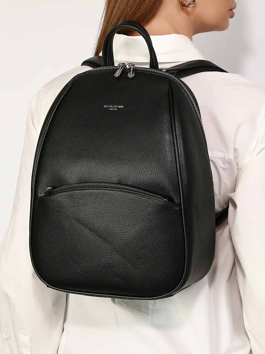 Сумка-рюкзак DAVID JONES, черный — фото 1