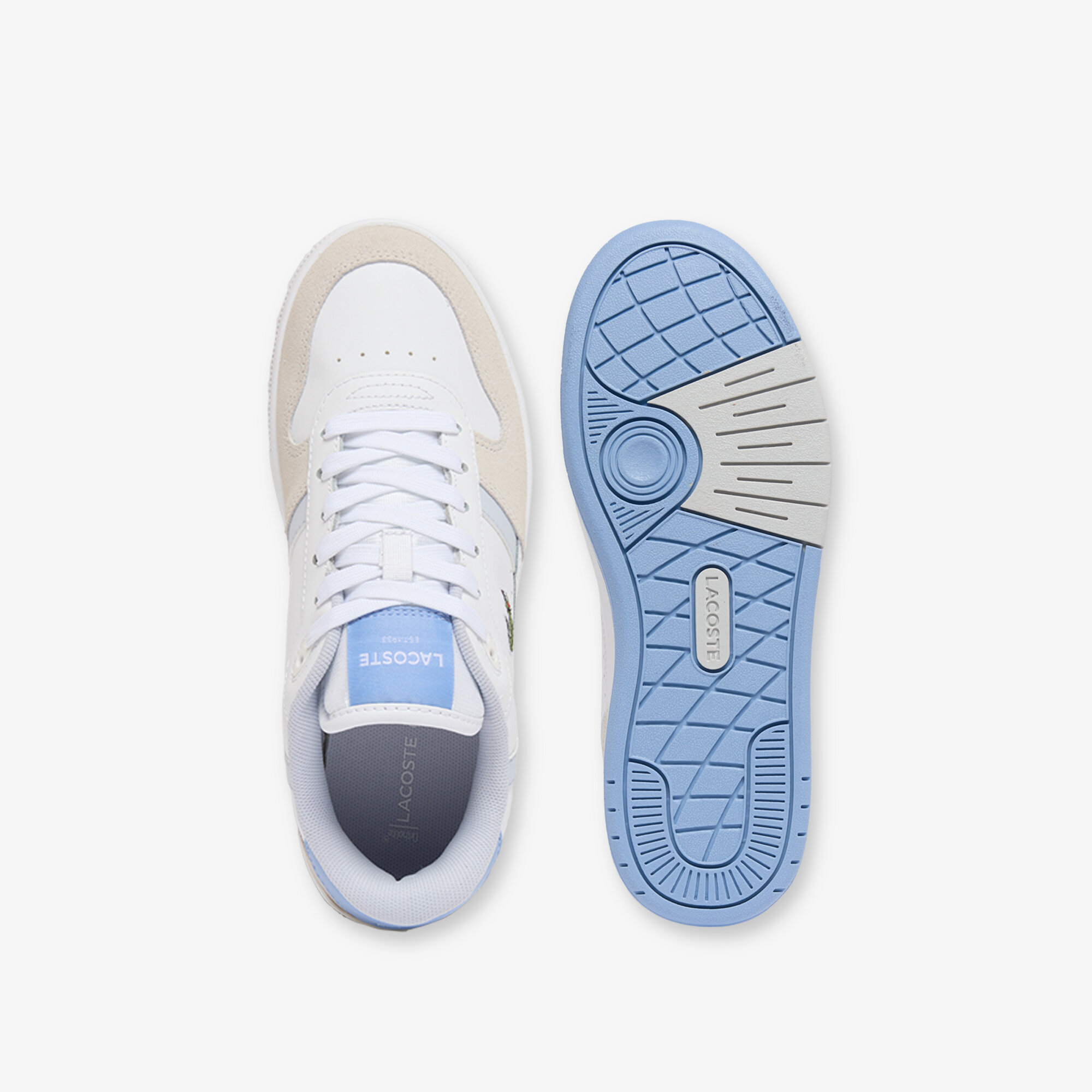 Кеды LACOSTE, размер 6 UK, белый — фото 1