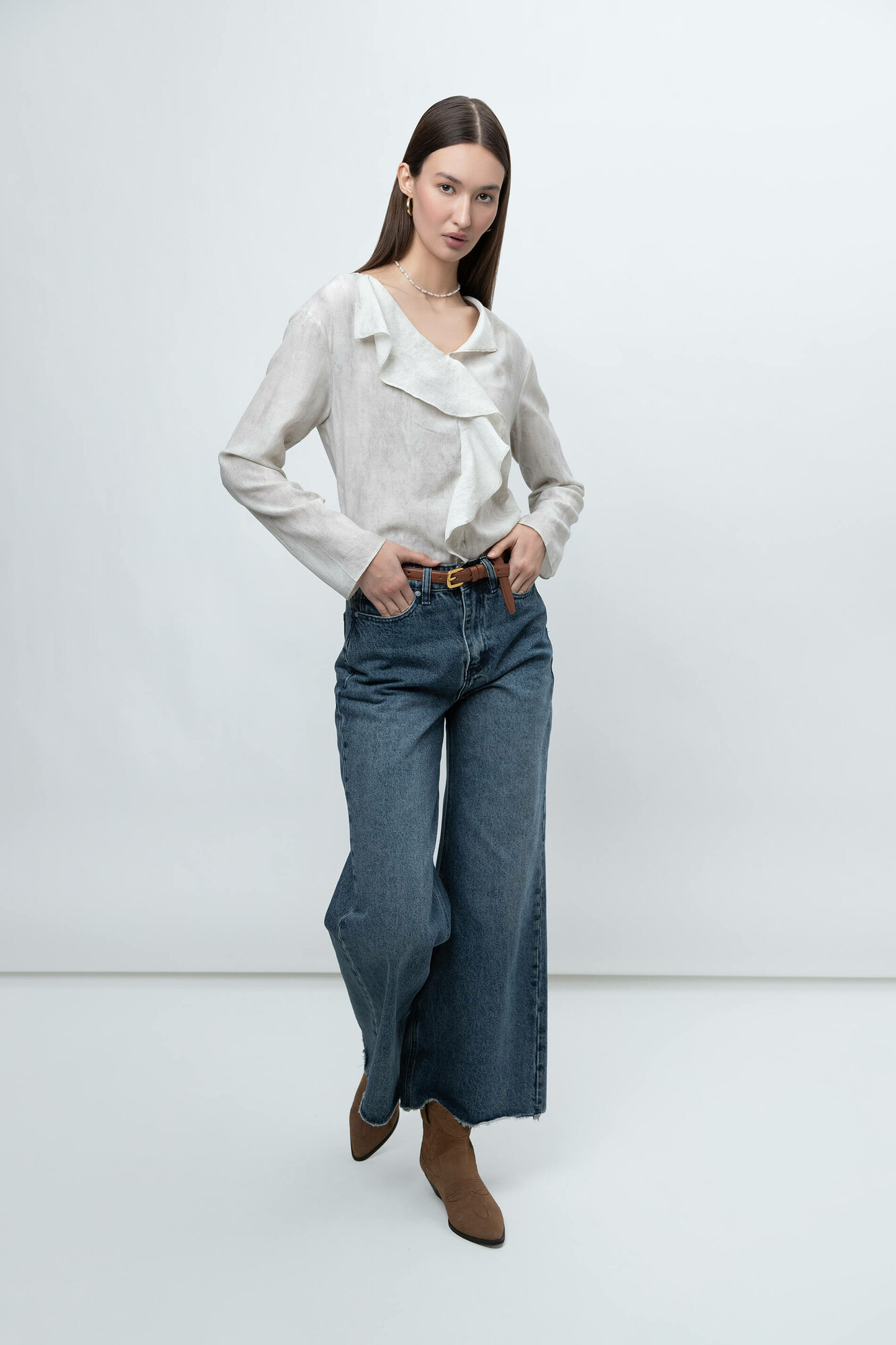 Блуза TERRA PRO, размер L, grey — фото 1